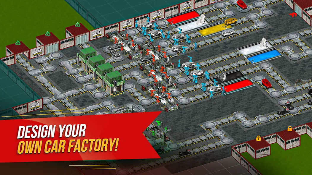 Car Factory Simulator  [МОД Много монет] Screenshot 1