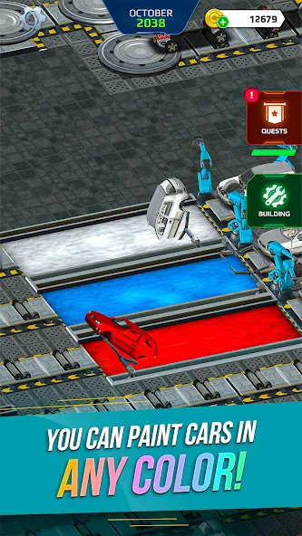 Car Factory Simulator  [МОД Много монет] Screenshot 2