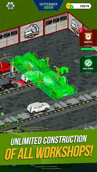 Car Factory Simulator  [МОД Много монет] Screenshot 4