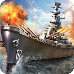 Скачать взломанную Warship Attack 3D  [МОД Unlimited Money] - последняя версия apk на Андроид