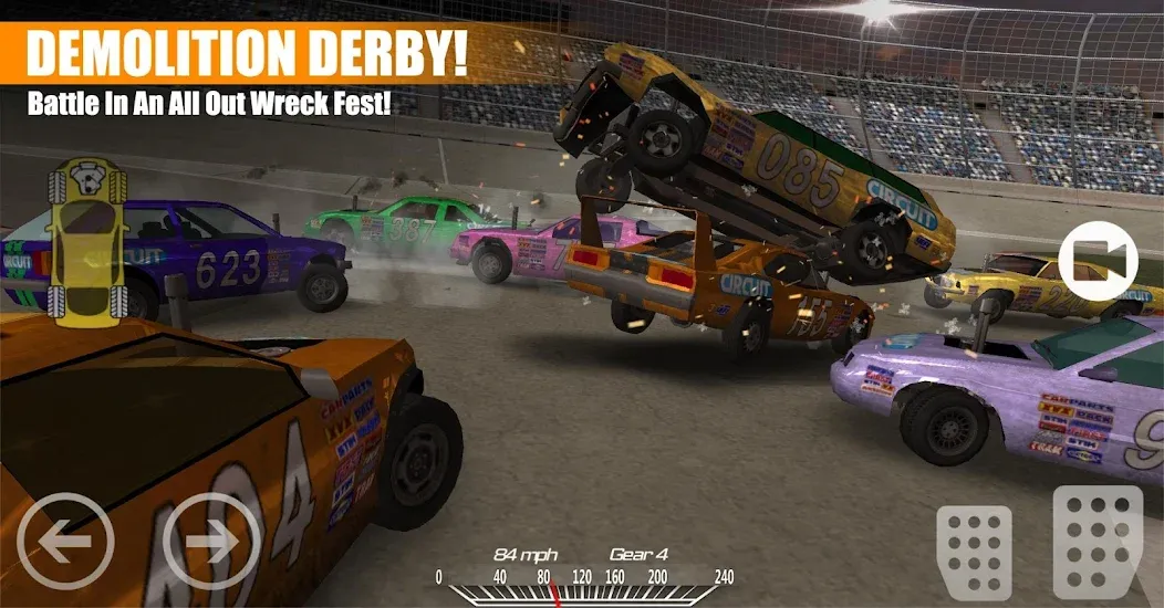 Demolition Derby 2 (Демолиция Дерби 2)  [МОД Много денег] Screenshot 1