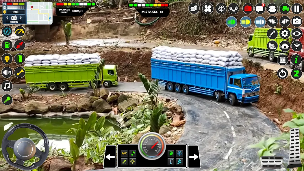 Mud Truck Runner Simulator 3D  [МОД Mega Pack] Screenshot 3