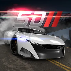 Взломанная Street Drag 2: Real Car Racing (Стрит Дрэг 2)  [МОД Menu] - стабильная версия apk на Андроид