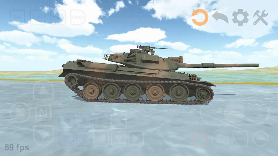 Tank Physics Mobile Vol.3  [МОД Много денег] Screenshot 2