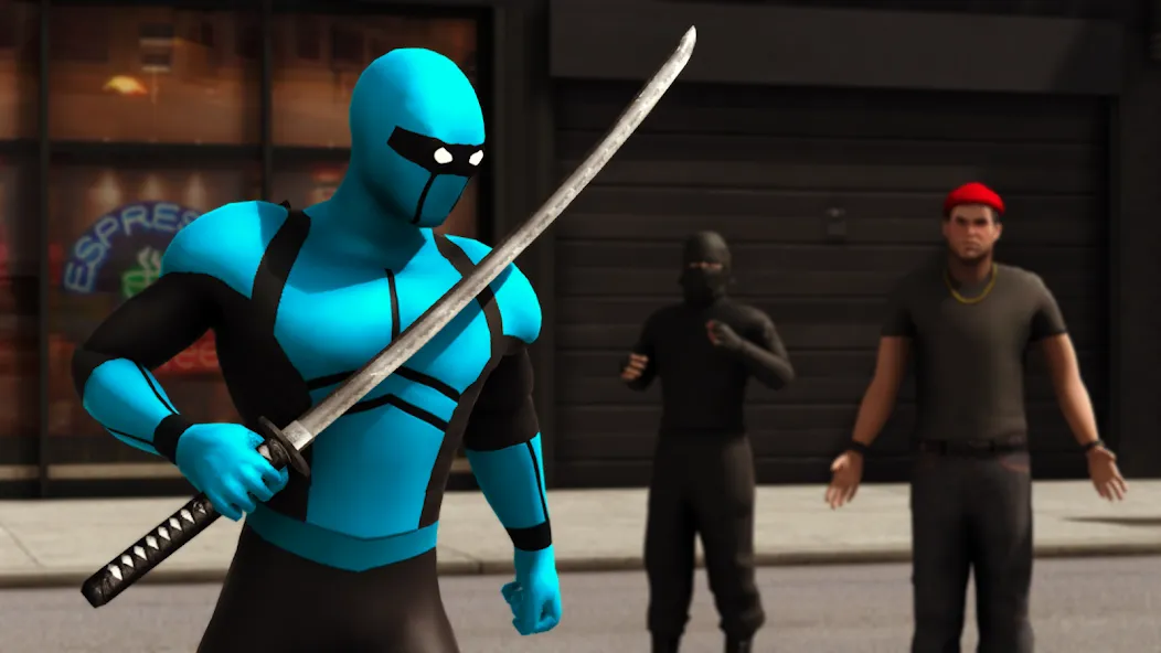 Blue Ninja : Superhero Game (Блу Ниндзя)  [МОД Menu] Screenshot 2