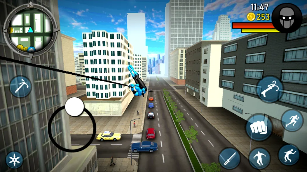 Blue Ninja : Superhero Game (Блу Ниндзя)  [МОД Menu] Screenshot 5