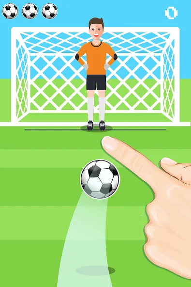 Penalty Shootout Game Offline (Пенальти игра без подключения к интернету)  [МОД Все открыто] Screenshot 5