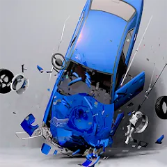 Скачать взлом Demolition Derby Mad Car Crash (Дерби Деструкция Симулятор)  [МОД Mega Pack] - последняя версия apk на Андроид