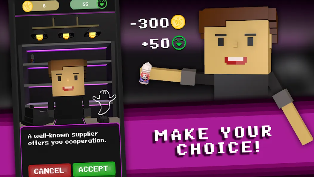 Vape Boss: Shop Simulator 3D  [МОД Много монет] Screenshot 1