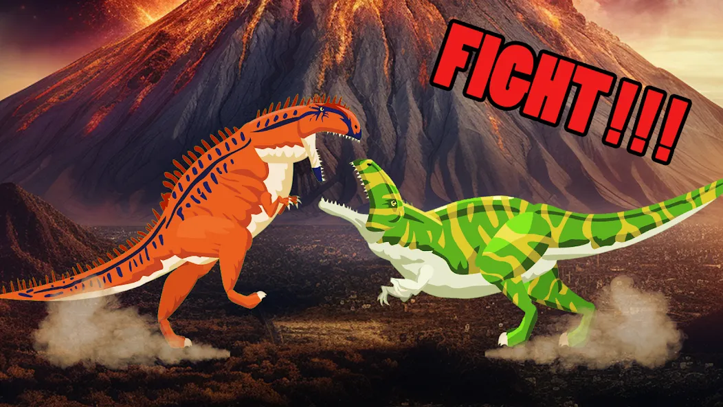 T-Rex Fights More Dinosaurs  [МОД Много денег] Screenshot 3