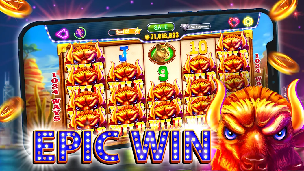 Old Vegas Slots - Casino 777 (Олд Вегас Слотс)  [МОД Много денег] Screenshot 4