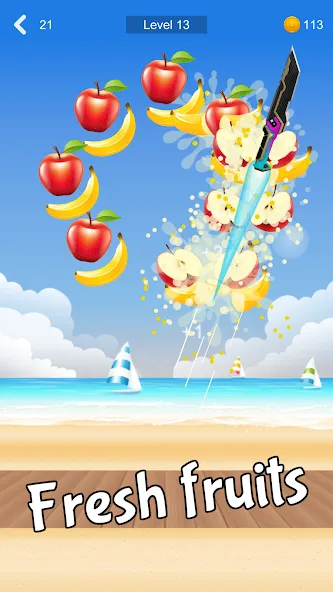 Fruit Sniper (Фрут Снайпер)  [МОД Unlocked] Screenshot 1