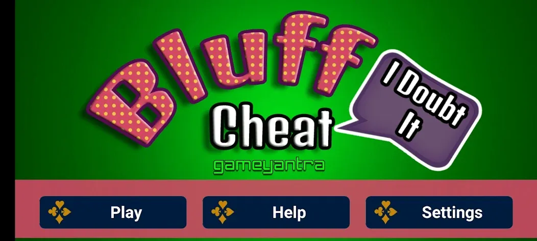 Bluff Card Game (Блеф карточная игра)  [МОД Меню] Screenshot 1