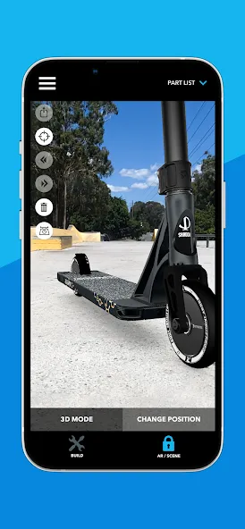 Scooter 3D custom builder (Скутер 3D настраиваемый конструктор)  [МОД Все открыто] Screenshot 4