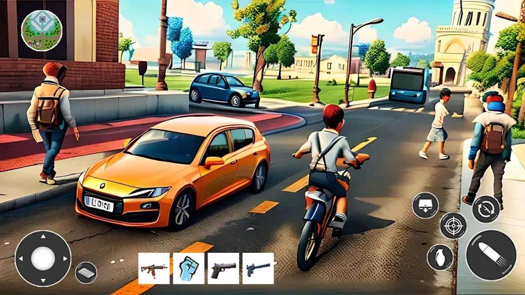 Gangster Car Theft Games (Гангстерская автомобильная война игр)  [МОД Mega Pack] Screenshot 2