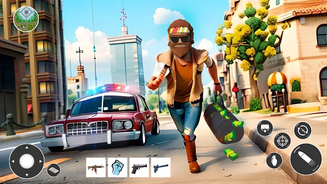 Gangster Car Theft Games (Гангстерская автомобильная война игр)  [МОД Mega Pack] Screenshot 3