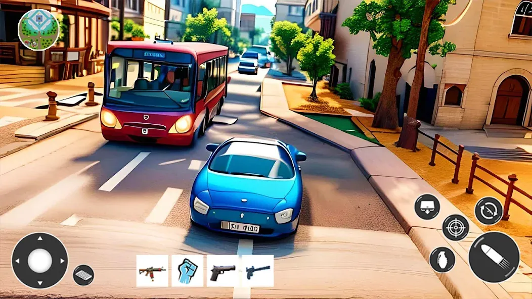 Gangster Car Theft Games (Гангстерская автомобильная война игр)  [МОД Mega Pack] Screenshot 5