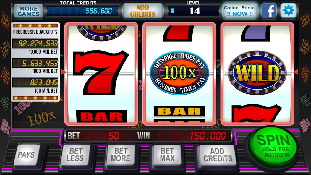 777 Slots Casino Classic Slots (Слоты Казино Классические Слоты)  [МОД Unlocked] Screenshot 1