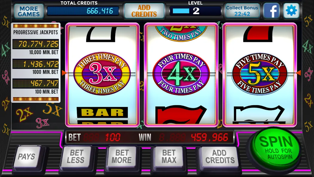 777 Slots Casino Classic Slots (Слоты Казино Классические Слоты)  [МОД Unlocked] Screenshot 3