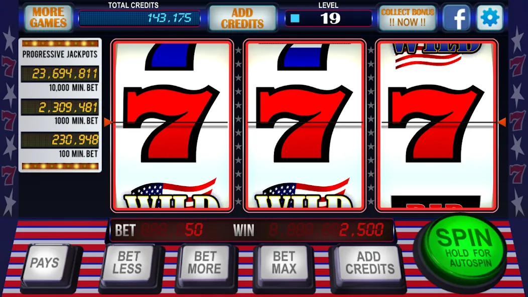 777 Slots Casino Classic Slots (Слоты Казино Классические Слоты)  [МОД Unlocked] Screenshot 4