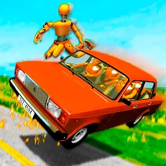 Скачать взломанную VAZ Crash Test Simulator 2  [МОД Бесконечные деньги] - последняя версия apk на Андроид