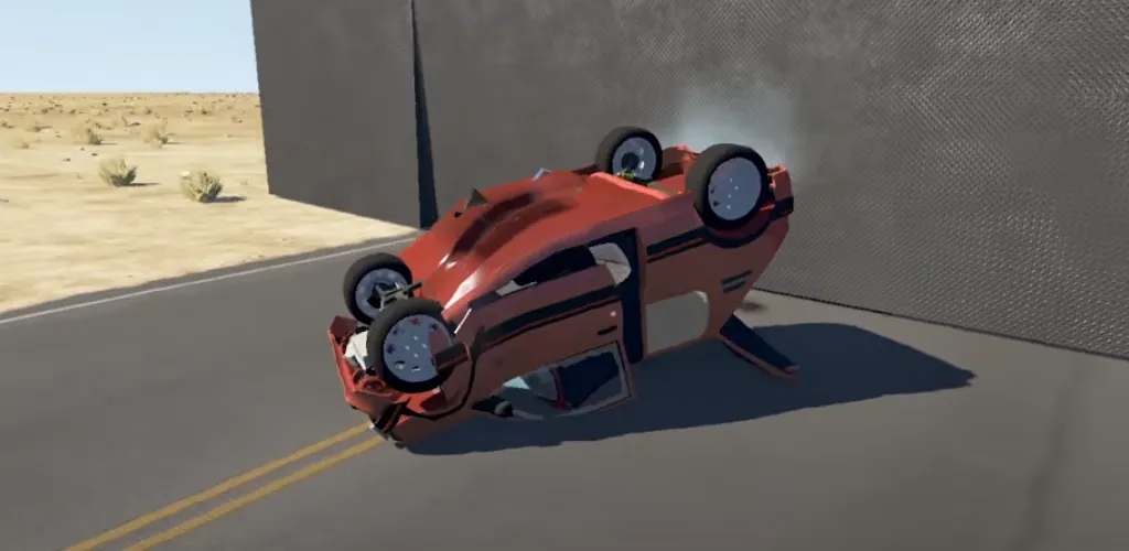 Realistic Car Crash Simulator  [МОД Menu] Screenshot 1