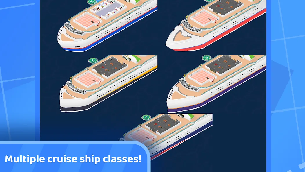 Idle Cruise Ship Simulator (Айдл Круиз Шип Симулятор)  [МОД Бесконечные деньги] Screenshot 3