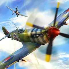 Взлом Warplanes: WW2 Dogfight (Варплейнс)  [МОД Все открыто] - стабильная версия apk на Андроид