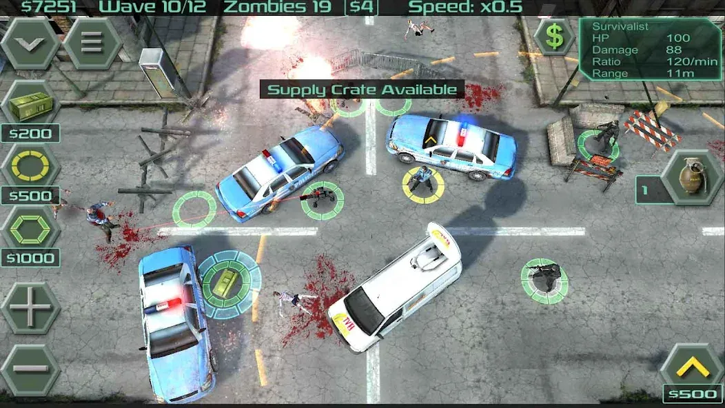 Zombie Defense (Зомби Дефенс)  [МОД Unlimited Money] Screenshot 3