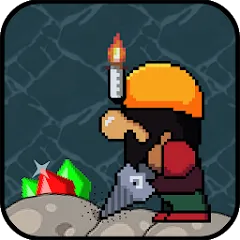 Взлом Dan the Dungeon Digger (Дэн Данжн Диггер)  [МОД Много денег] - последняя версия apk на Андроид