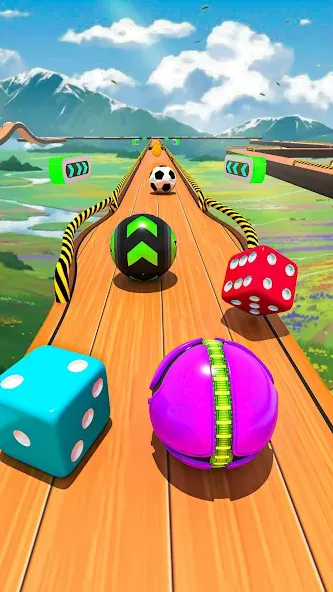 Rolling Ball Game Hop Ball Run (Гоинг Боллс Гейм)  [МОД Unlimited Money] Screenshot 2