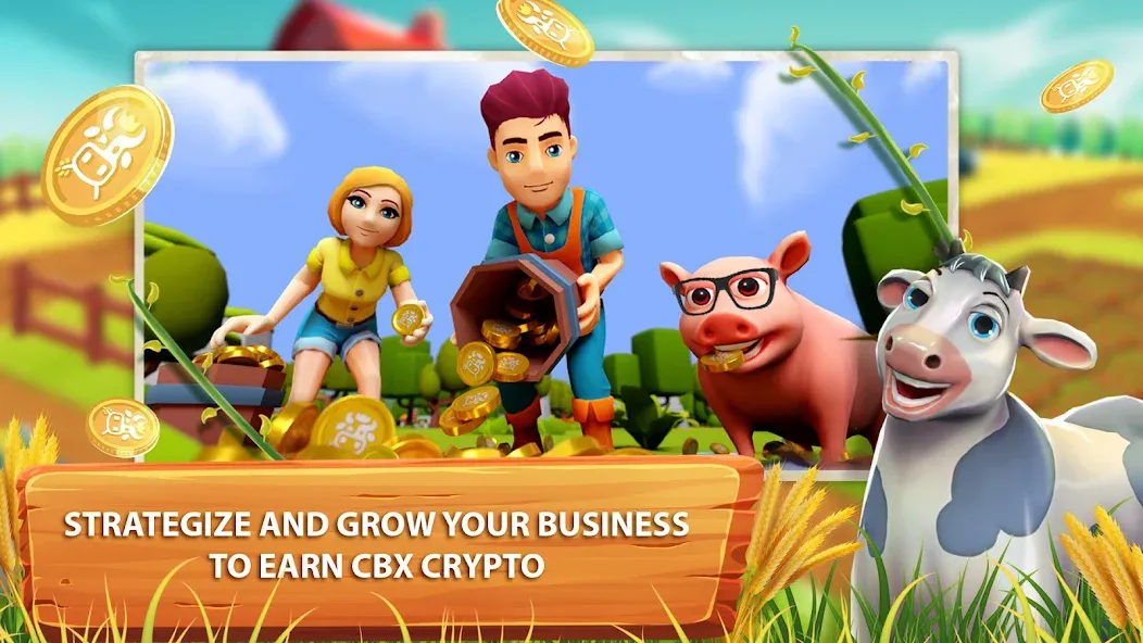 CropBytes: A Crypto Farm Game (КропБайтс)  [МОД Все открыто] Screenshot 2