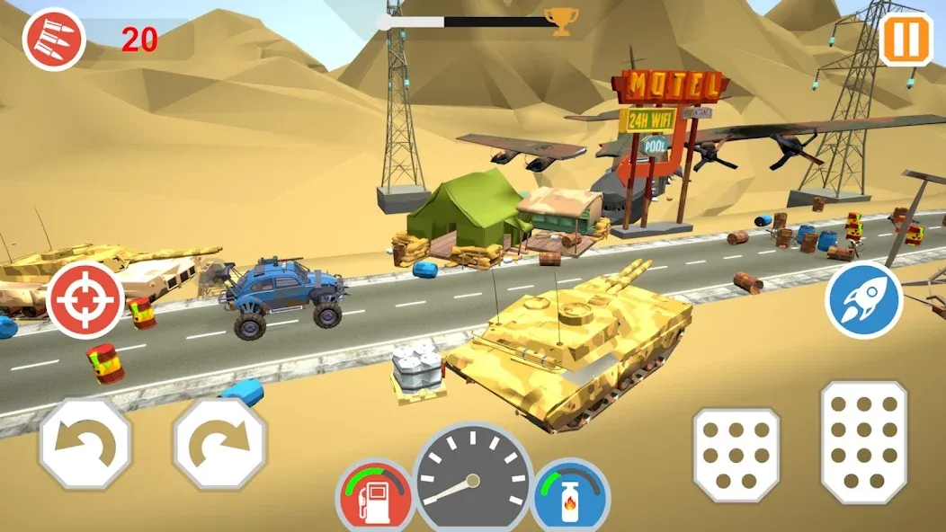 Zombie Cars Crush: Racing Die (Зомби Карс)  [МОД Много монет] Screenshot 3