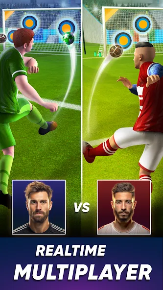 SOCCER Kicks - Stars Strike 24 (ФУТБОЛ Киксы)  [МОД Все открыто] Screenshot 1