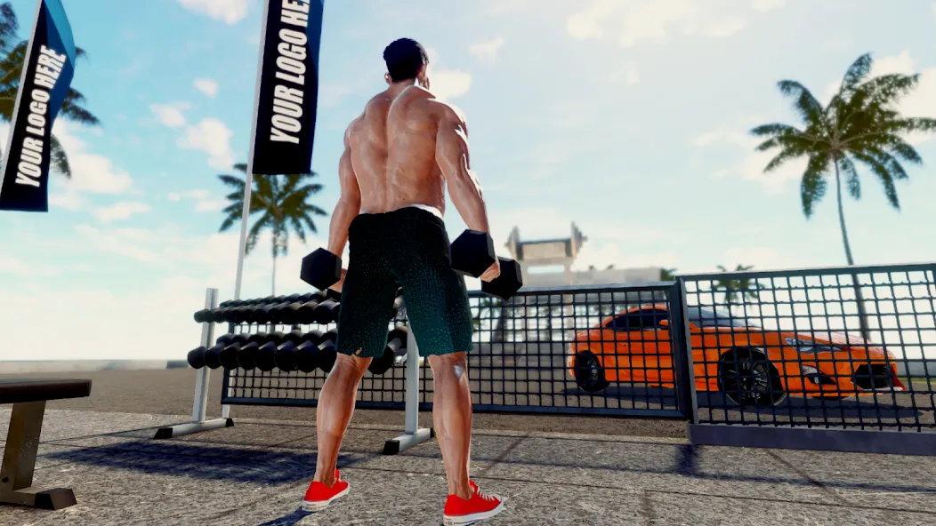 Iron Muscle IV - GYM simulator (Айрон Масл АйВи)  [МОД Все открыто] Screenshot 2