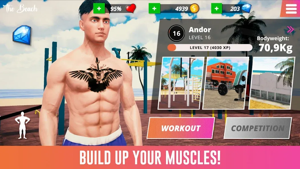 Iron Muscle IV - GYM simulator (Айрон Масл АйВи)  [МОД Все открыто] Screenshot 4