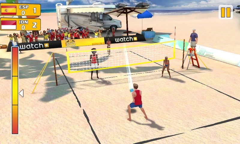 Beach Volleyball 3D  [МОД Все открыто] Screenshot 2