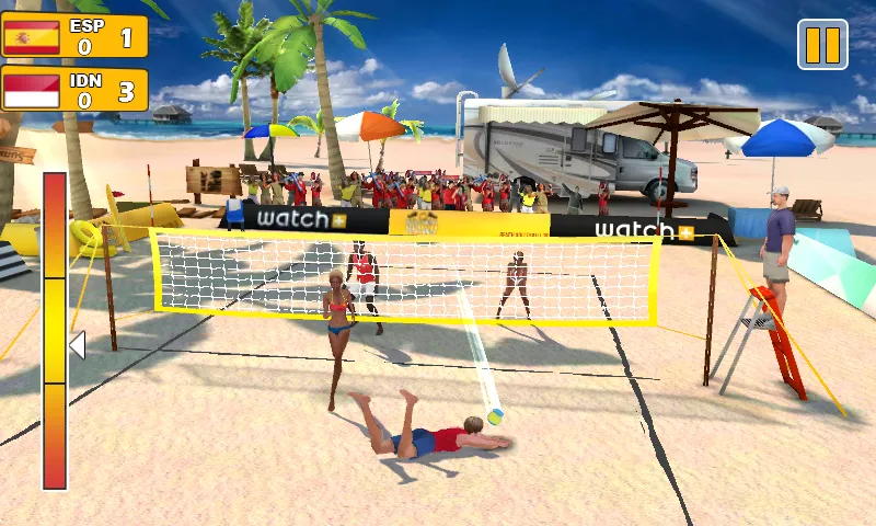 Beach Volleyball 3D  [МОД Все открыто] Screenshot 4