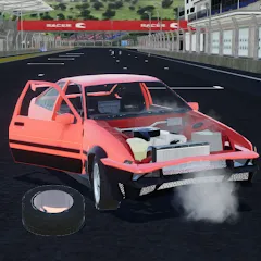 Скачать взломанную Destructive Car Race Generator (Деструктивный Генератор Гоночных Автомобилей)  [МОД Меню] - стабильная версия apk на Андроид