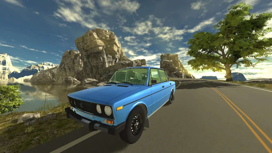 Russian Car Lada 3D  [МОД Все открыто] Screenshot 5