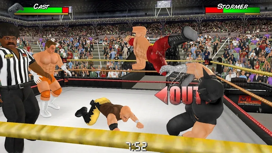 Wrestling Empire (Рестлинг Импайр)  [МОД Mega Pack] Screenshot 1