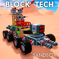 Взломанная Block Tech : Sandbox Online (Блок Тех)  [МОД Mega Pack] - последняя версия apk на Андроид