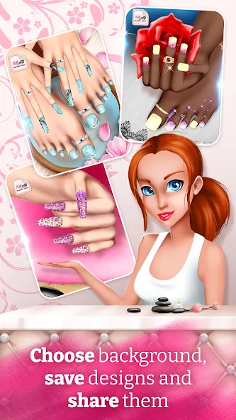Nail Art Fashion Salon Game  [МОД Unlimited Money] Screenshot 5