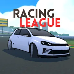 Взломанная Racing League: 3D Race Offline (Рейсинг Лига)  [МОД Много монет] - полная версия apk на Андроид