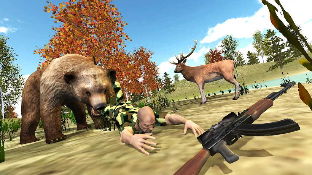 Hunting Simulator 4x4  [МОД Много денег] Screenshot 4