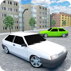 Взлом Russian Cars: 8 in City  [МОД Unlimited Money] - стабильная версия apk на Андроид