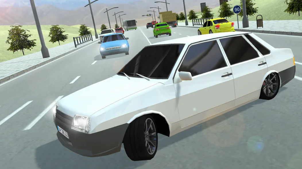 Russian Cars: 99 and 9 in City  [МОД Mega Pack] Screenshot 3