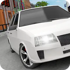 Скачать взломанную Russian Cars: 99 and 9 in City  [МОД Mega Pack] - последняя версия apk на Андроид