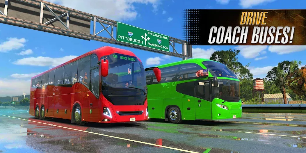 Bus Simulator 2023 (Бус Симулятор 2023)  [МОД Unlocked] Screenshot 3