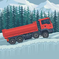 Скачать взломанную Trucker and Trucks  [МОД Бесконечные деньги] - полная версия apk на Андроид